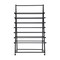 7-Tier Ribbon Roll Storage Rack – Double-Sided Metal Ribbon Organizer with Wheels, 120 cm